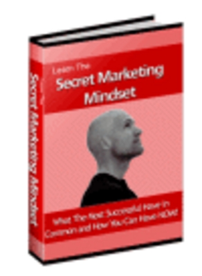 Product picture The Secret Marketing Mindset