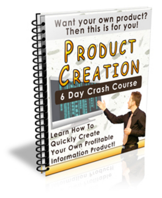 Product picture Product Creaton Crash Course PLR